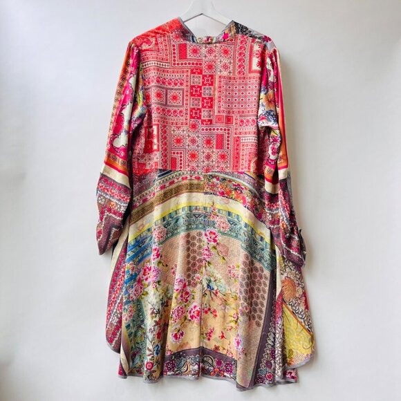 Johnny Was Reversible Ryder coat, Multi Color, Size M O32 - Picture 8 of 12